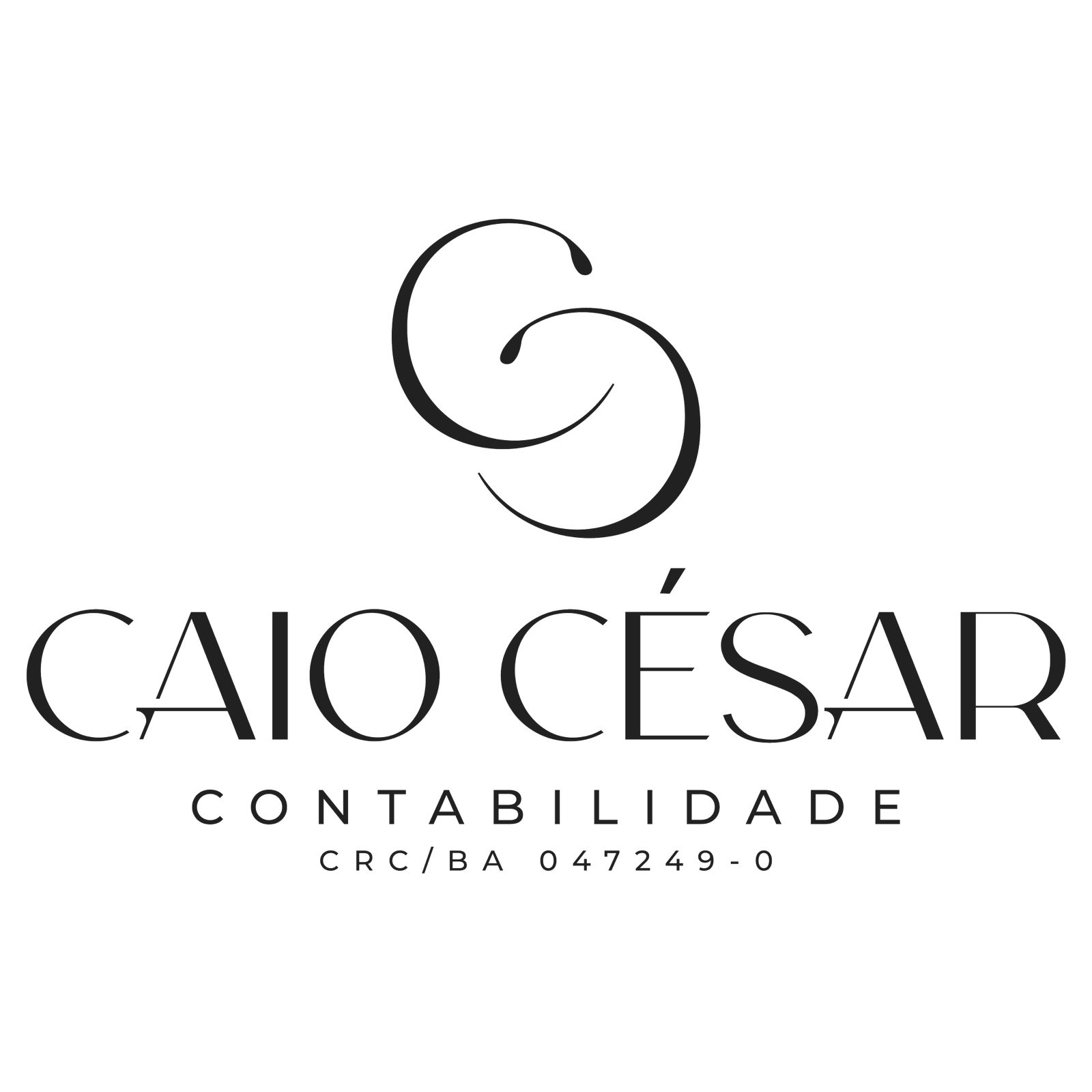 Caio César Contabilidade - Logo